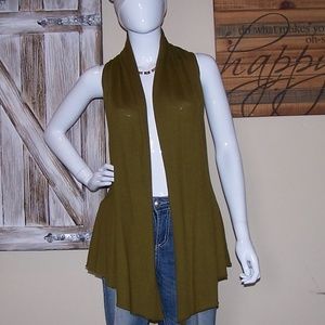 Green Chained Back Vest